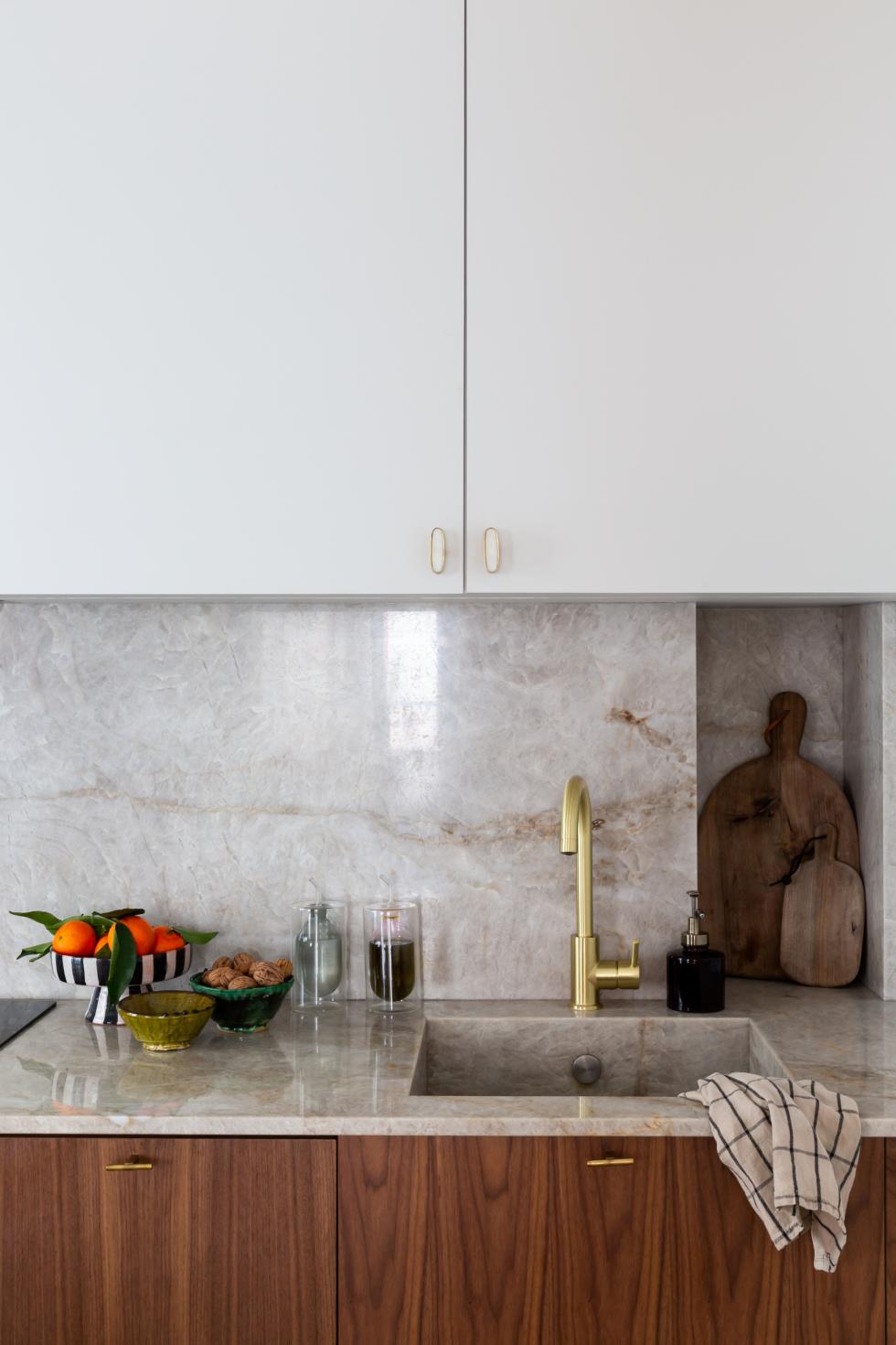 Arbeitsplatte aus Granit