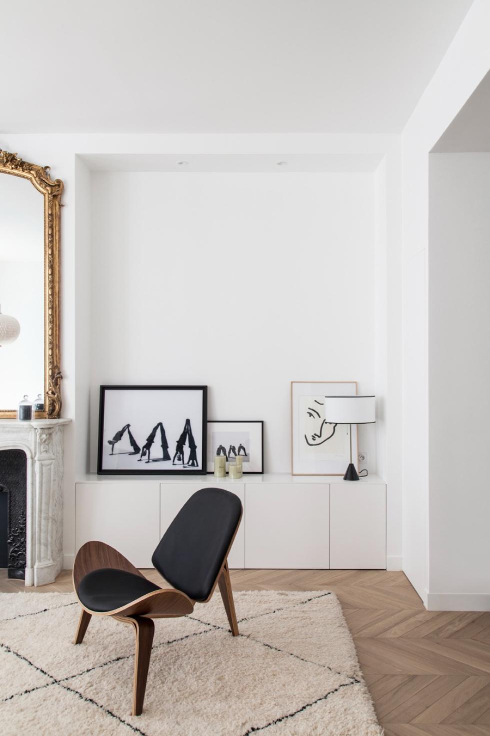 White living room furniture