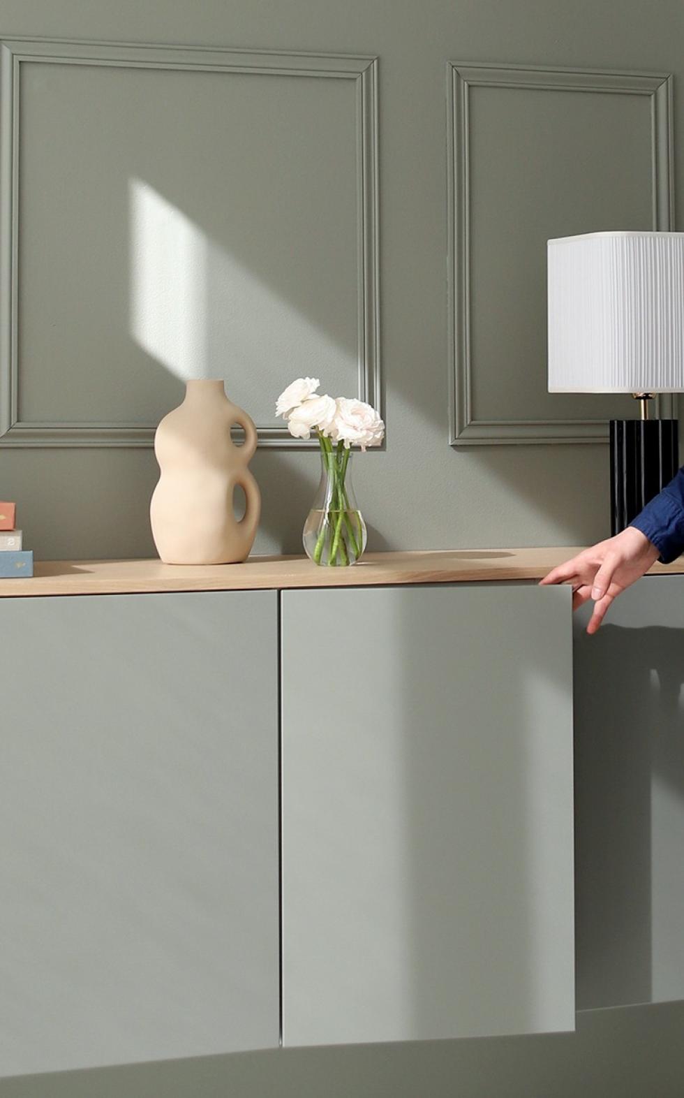 Sideboard in Green 05 - Stone
