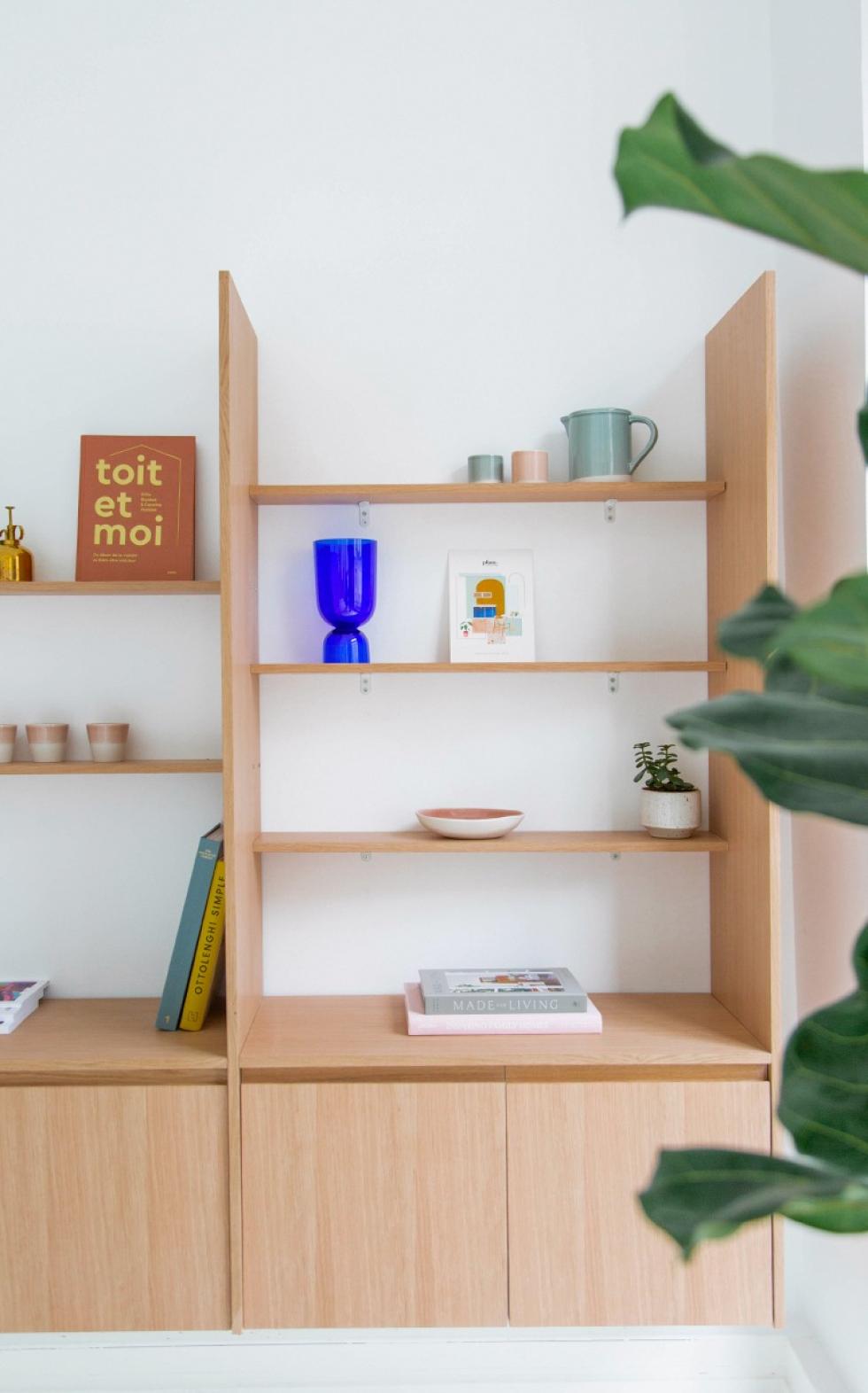 oak bookcase