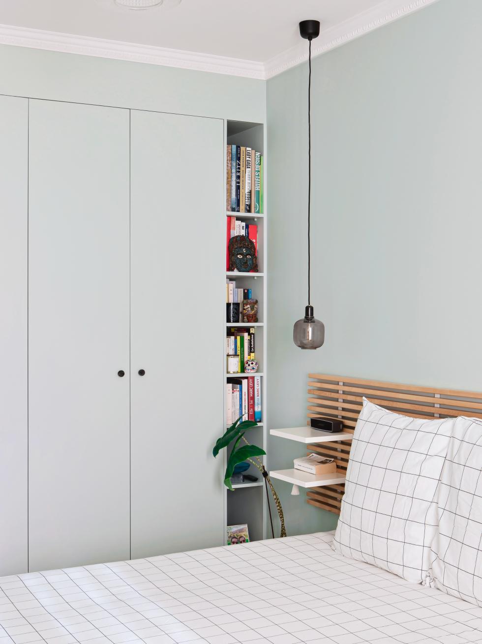 Project created using our fronts Amandier grisé - (c) Hervé Goluza for Plum Living