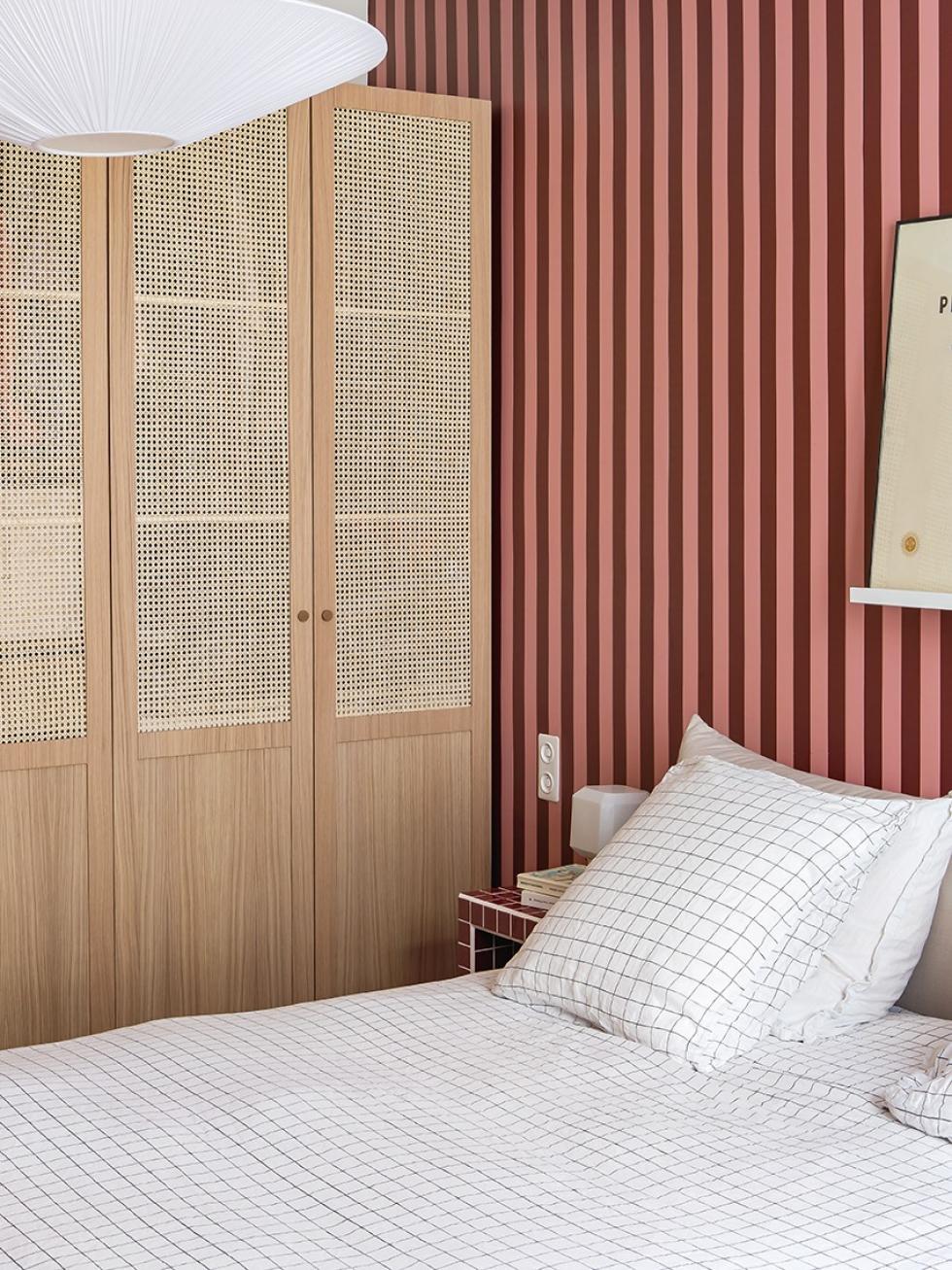 Kleiderschrank Eiche Rattan