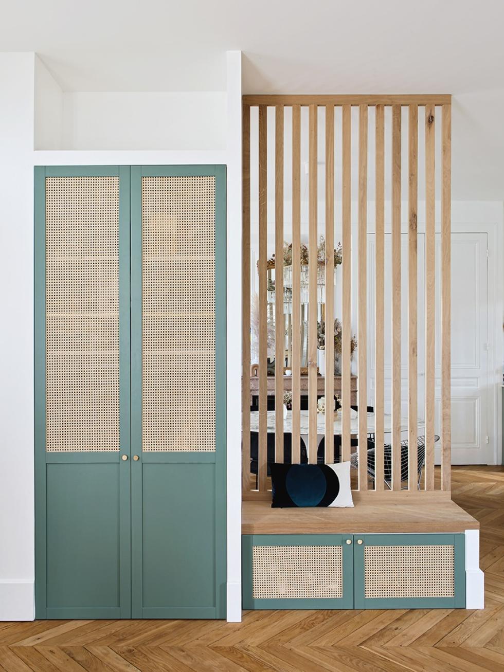 Flur Inspirationsprojekt mit Fronten von Plum Living. ⓒ Hervé Goluza