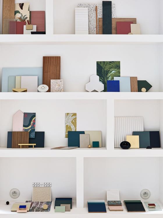 Masonry bookcase