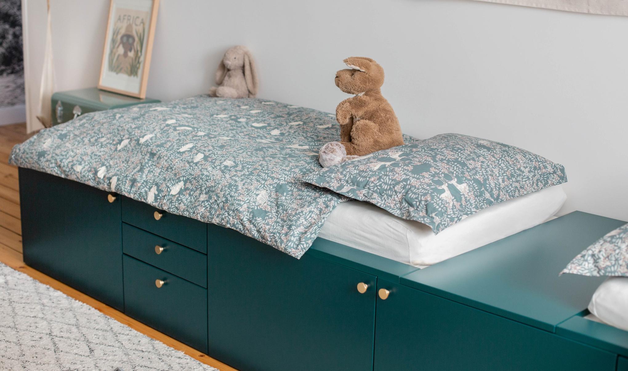 Children's bed Vert sauvage