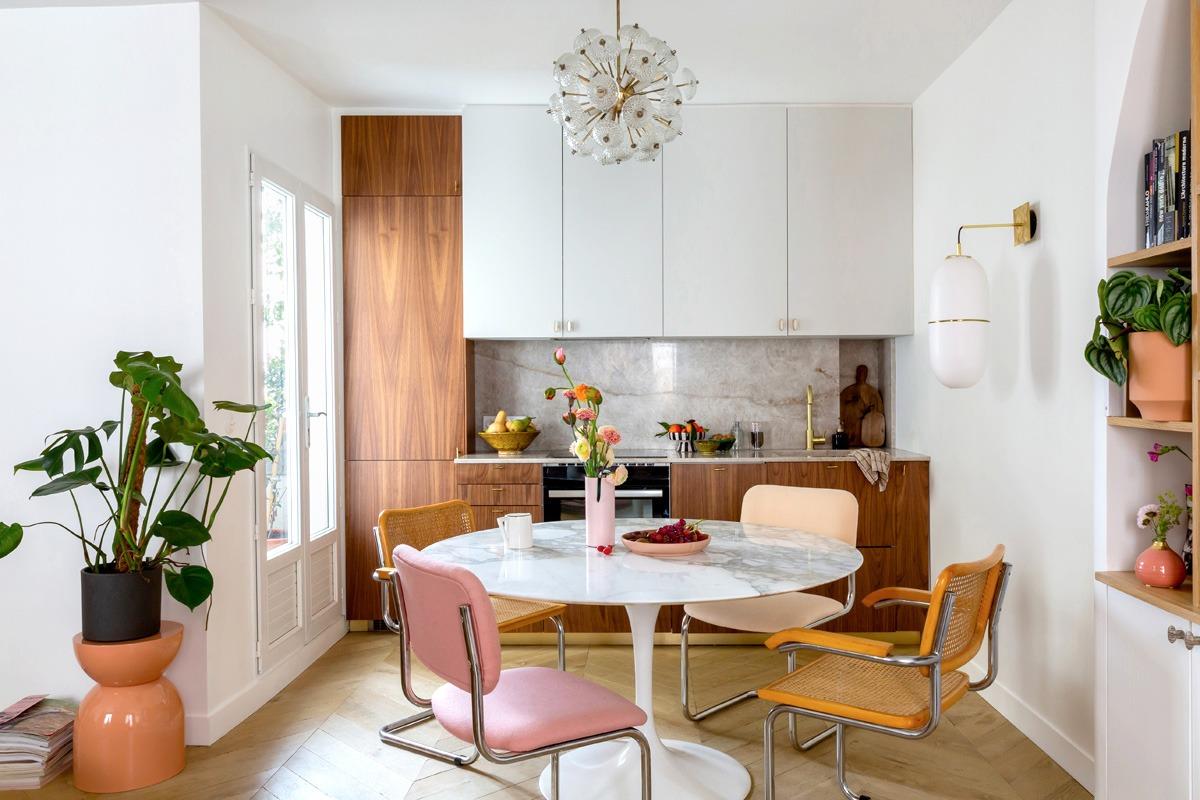 Interior Projekt von Transition Id mit Plum Living Fronten in Nussbaum Natur.
