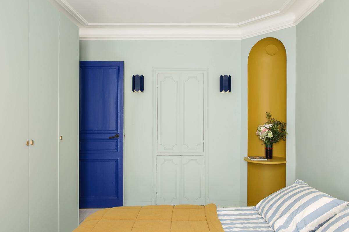 chambre amandier grisé
