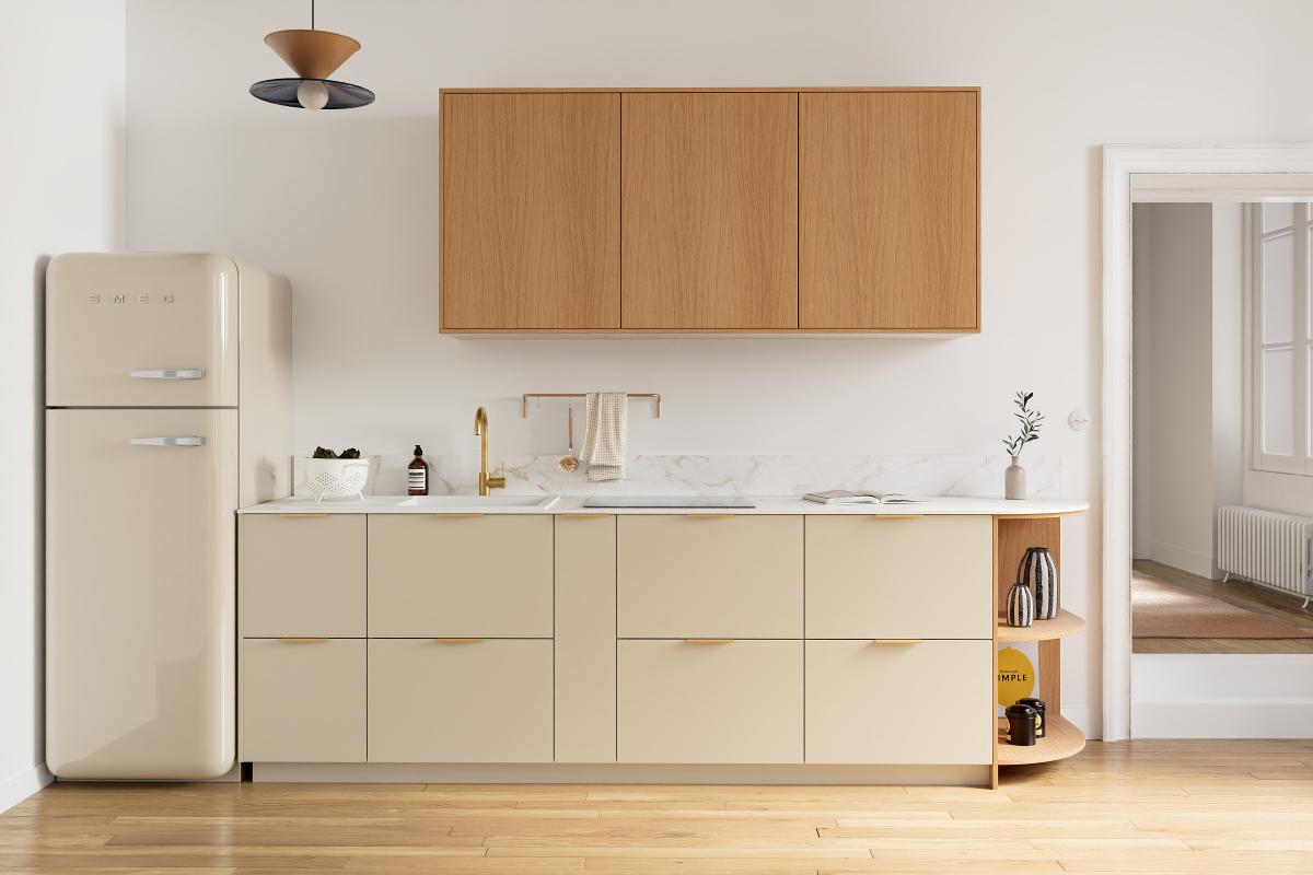 Marbre d'Automne Curved