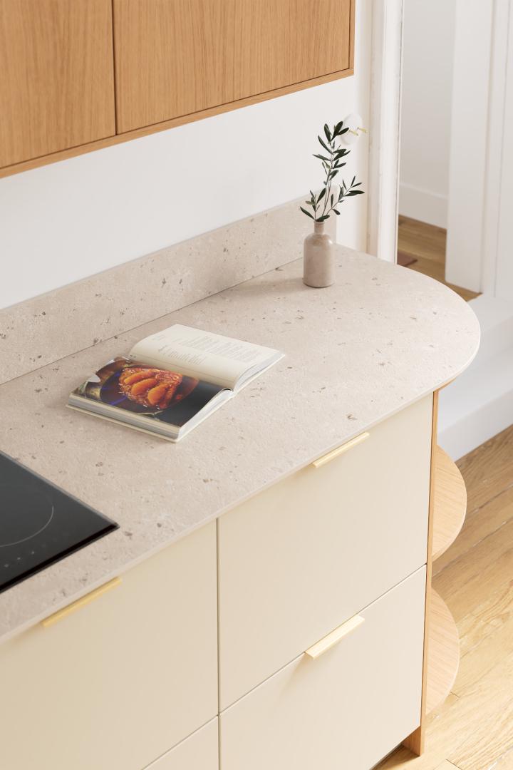 Terrazzo naturel Curved