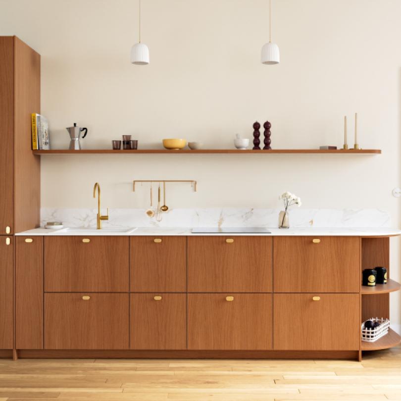 Marbre d'Automne Curved