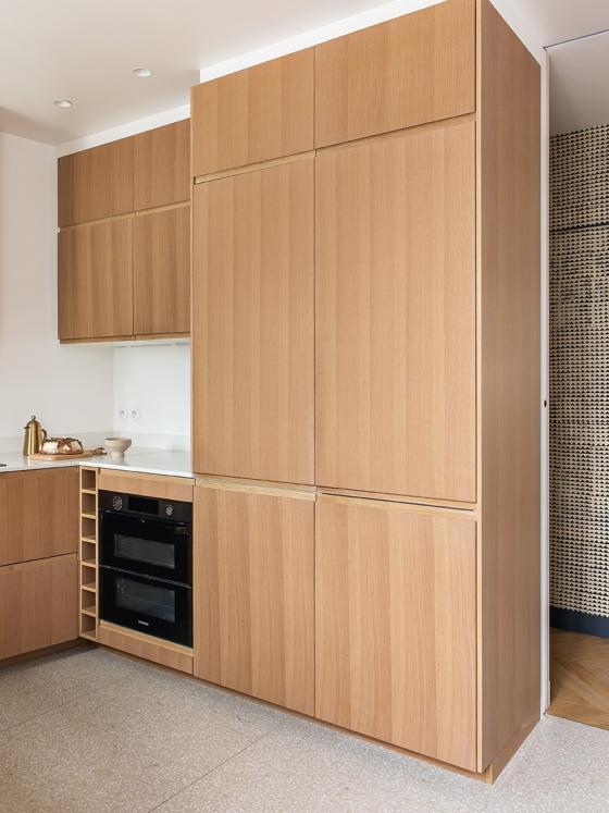 Home Tour, un duplex rénové par Cyrielle Wattinne, la cuisine