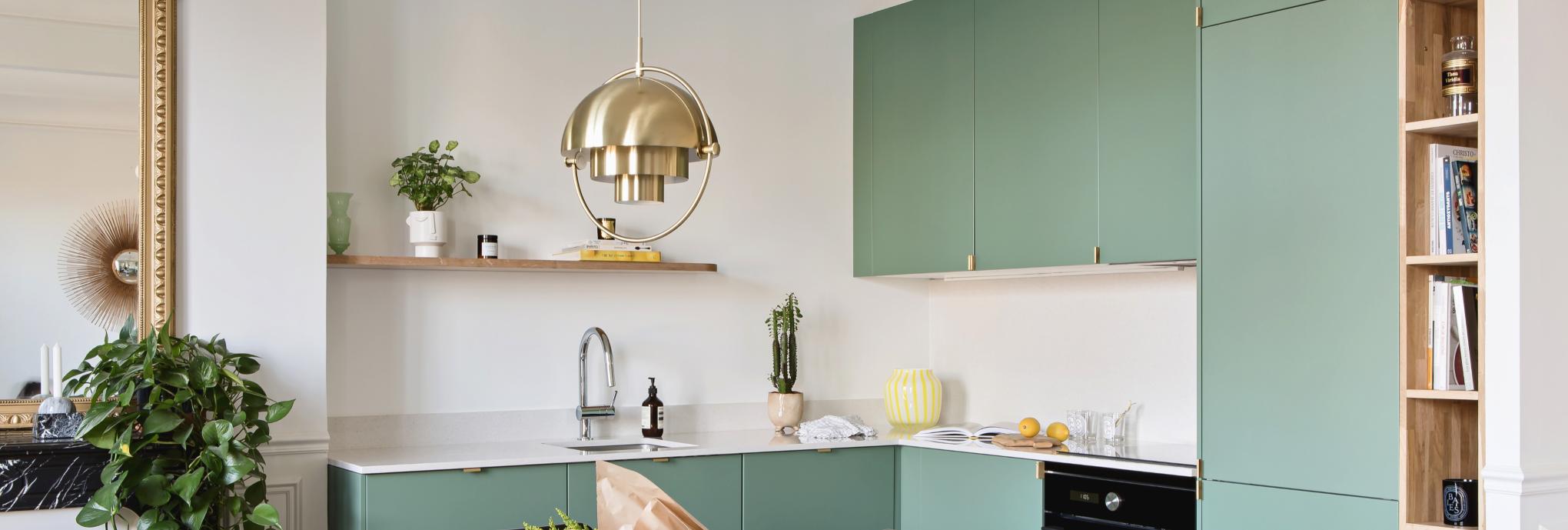 Cuisine Vert de gris